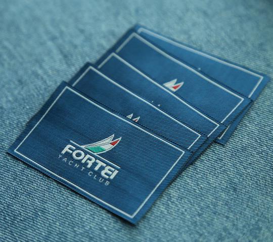 custom woven label