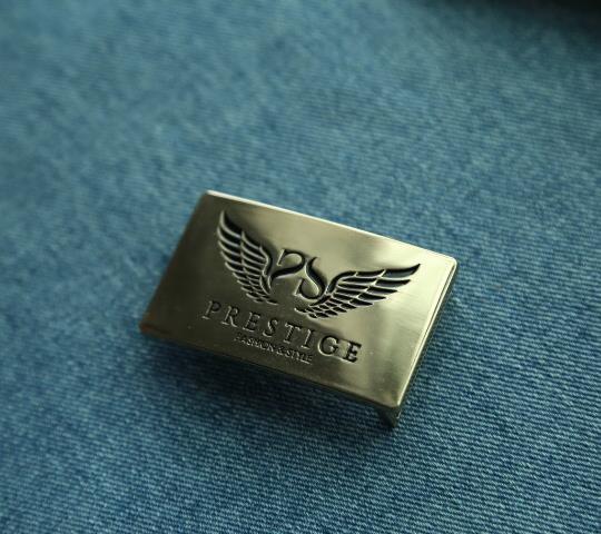 Custom Brand Logo Gold Metal Belt Buckle