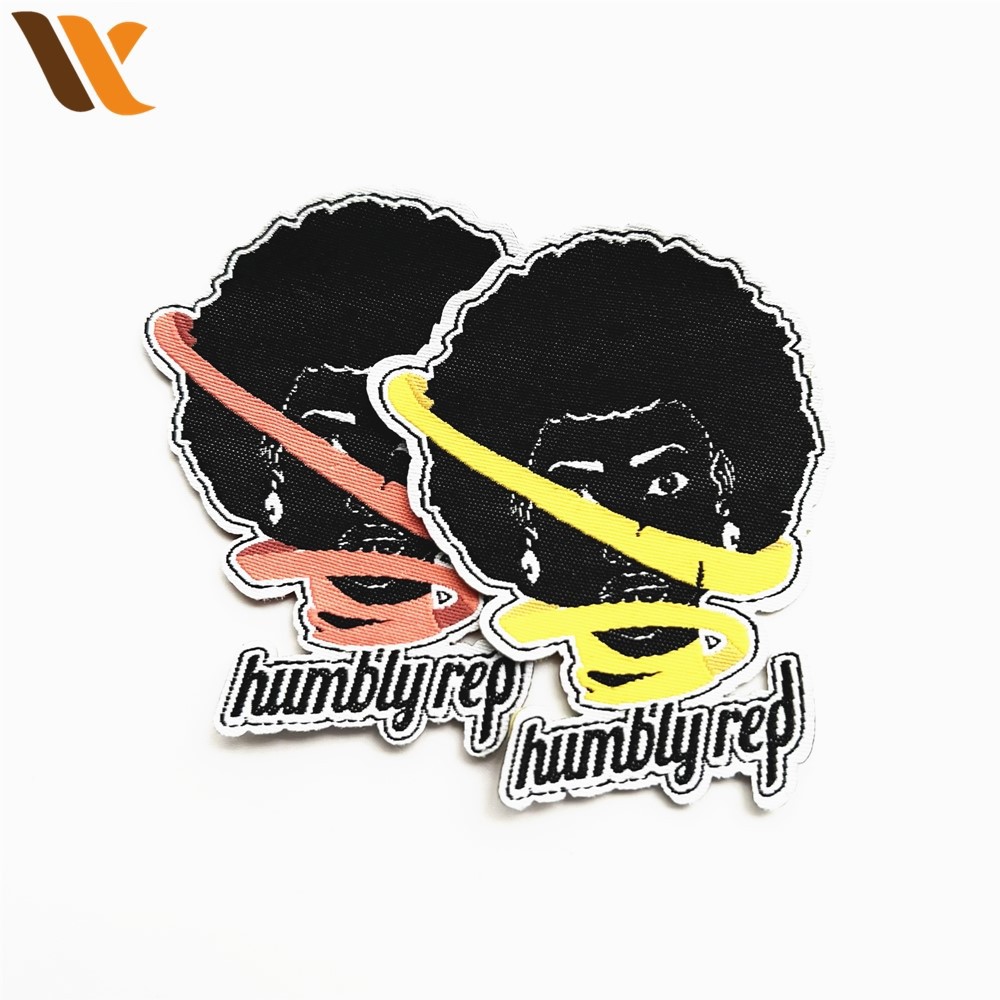 Black Woven Patch In Hip-Hop Style 2