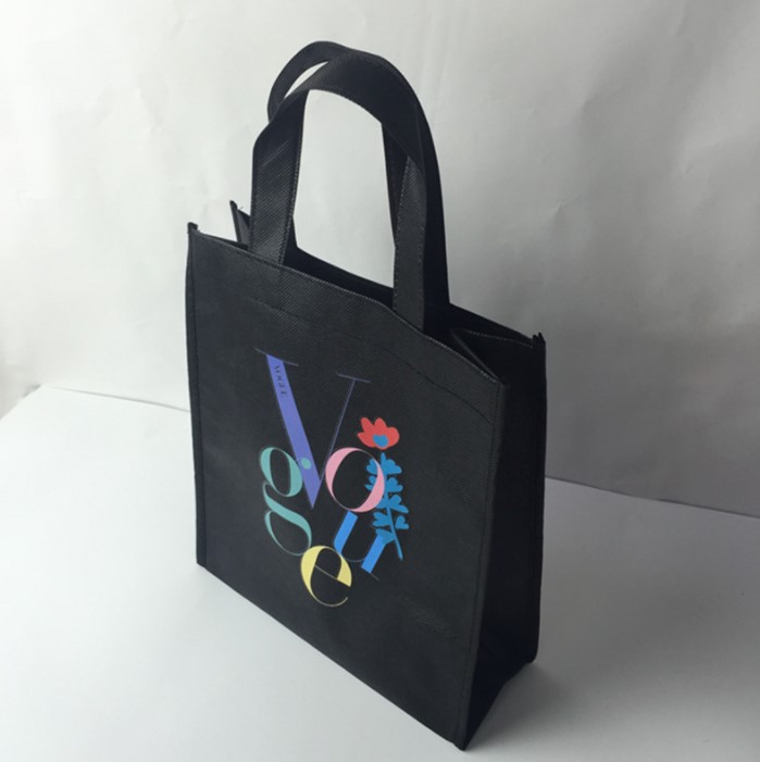 custom design reusable shopping bag pp non woven tote bag