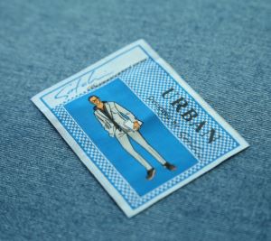 উচ্চ সংজ্ঞা বোনা ব্র্যান্ড লেবেল