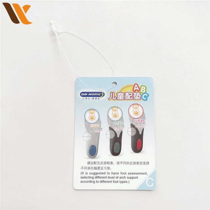 Customized Hang Tags For Children's Shoes 2