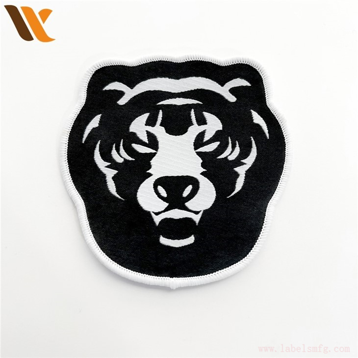 Woven Textile Badge Maker Custom Animal Patch